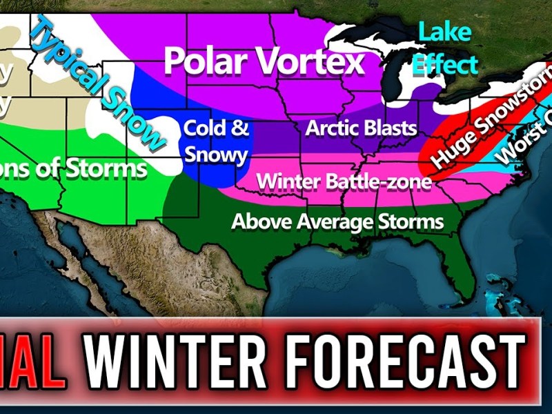 Final Winter Weather Forecast 2023 – 2024 From Direct Weather